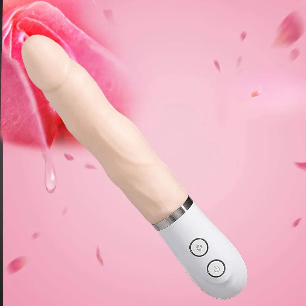 DV44K Designer Silicone Dildo with Unique Curved Vibrations — Exquisite Features and Premium Materials