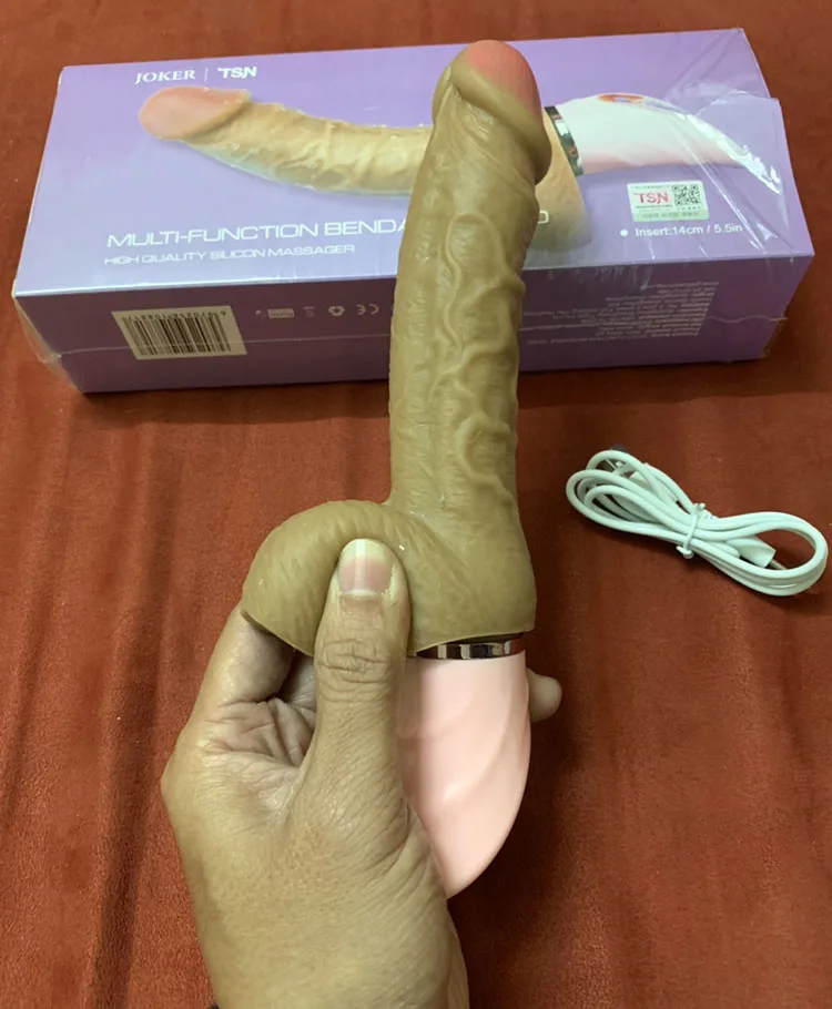 Joker Silicone Heated Vibrating Soft Dildo — Advanced Features for Maximum Satisfaction