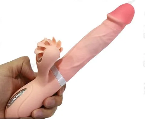 DV44S Premium Automatic Licking Thrusting Silicone Dildo — Exceptional Features for Unmatched Satisfaction