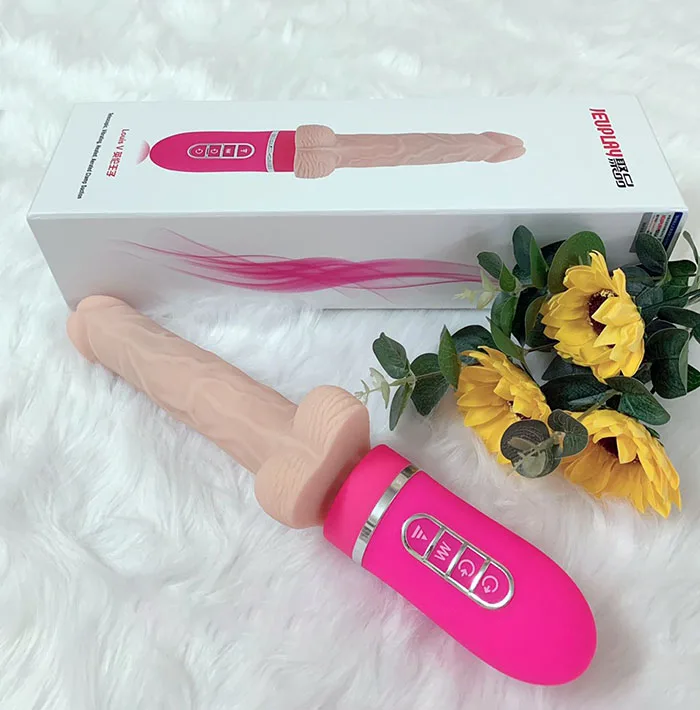 MultiFunction Nano Louis V Massager Vibrate Thrust Heat — hình 2