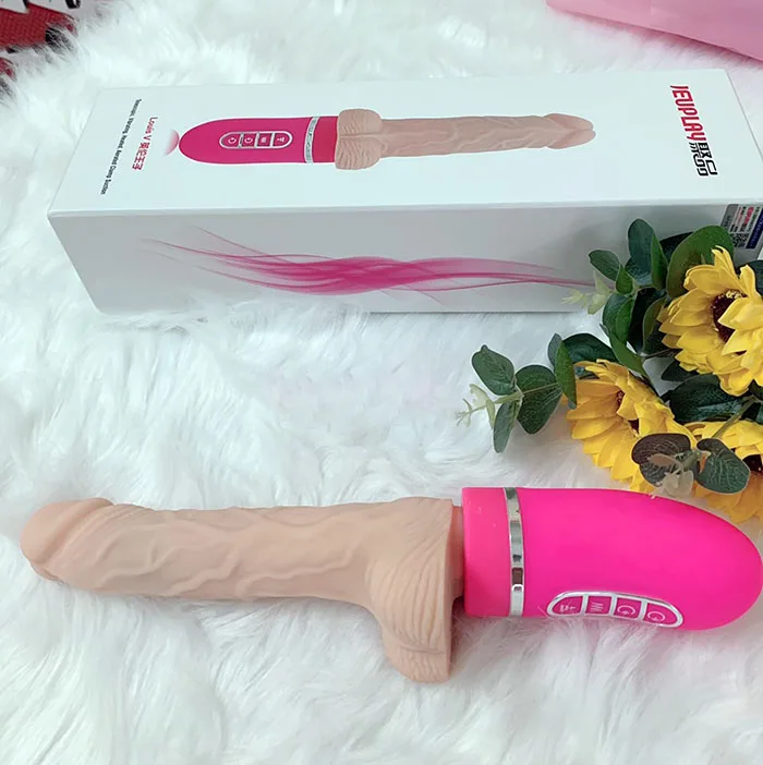 MultiFunction Nano Louis V Massager Vibrate Thrust Heat — hình 4