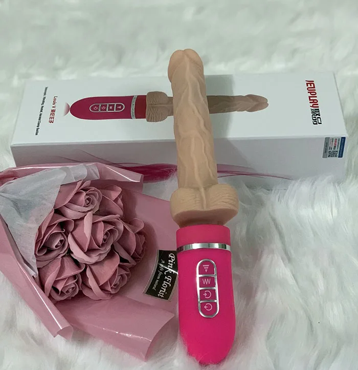 MultiFunction Nano Louis V Massager Vibrate Thrust Heat — hình 5