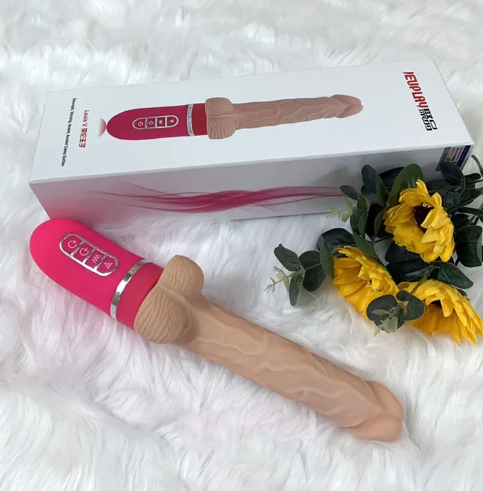 MultiFunction Nano Louis V Massager Vibrate Thrust Heat — hình 6