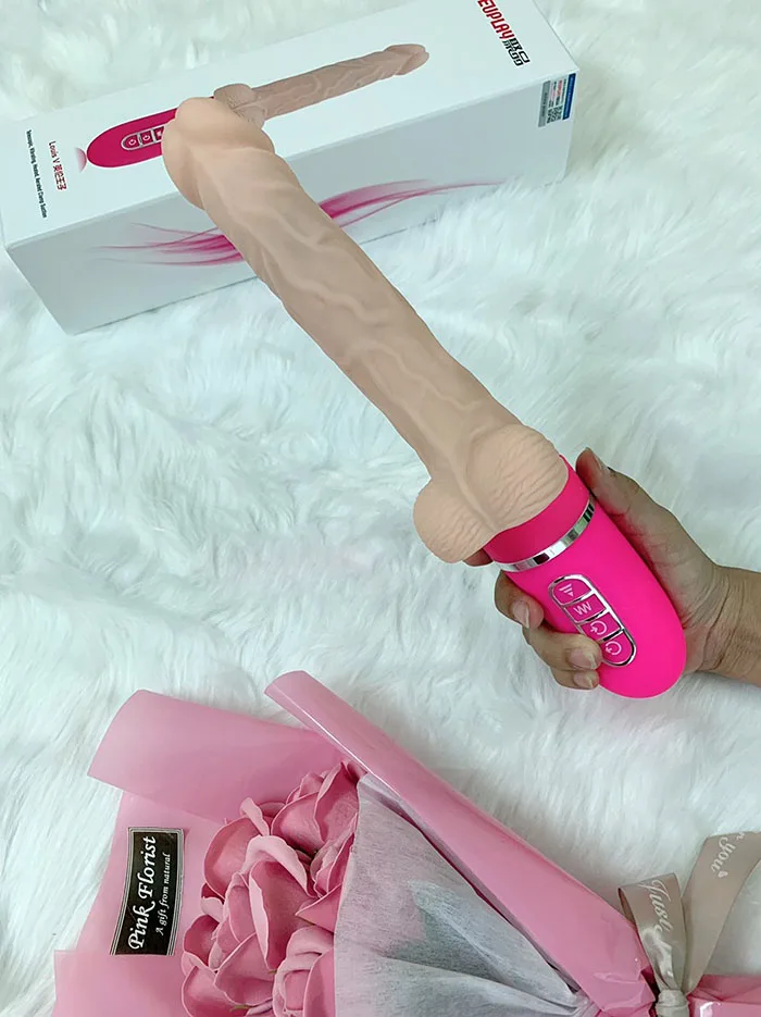MultiFunction Nano Louis V Massager Vibrate Thrust Heat — hình 7