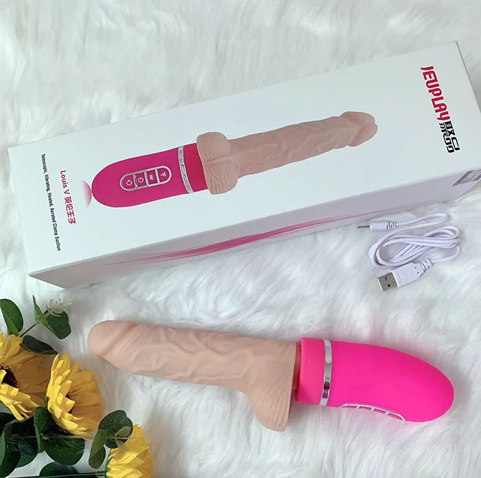 MultiFunction Nano Louis V Massager Vibrate Thrust Heat — hình 8