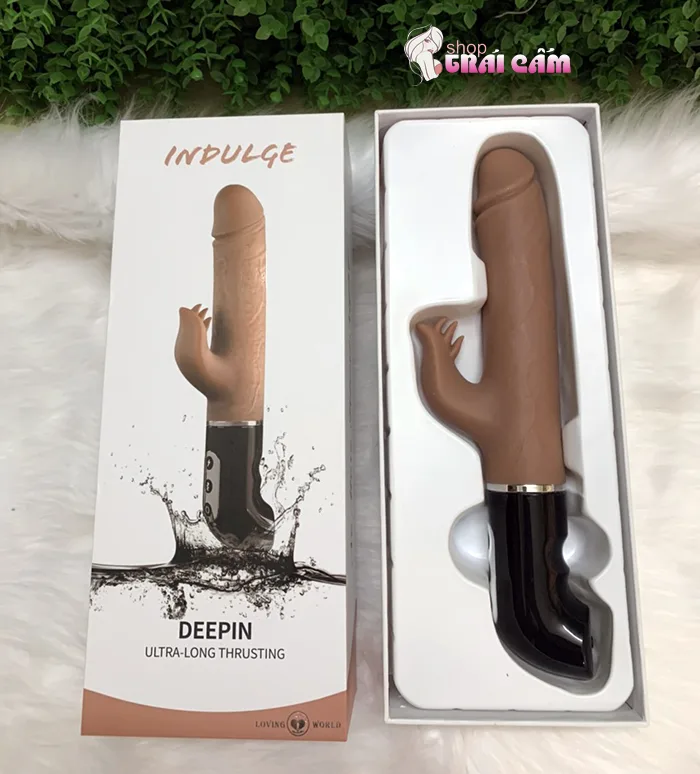 Deep Vibrating Licking Silicone Dildo Female Stimulator — hình 10