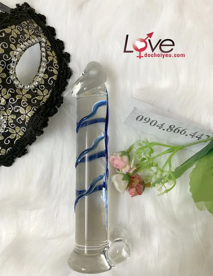 Transparent glass dildo for clitoral G-spot anal pleasure — How to Use and Care