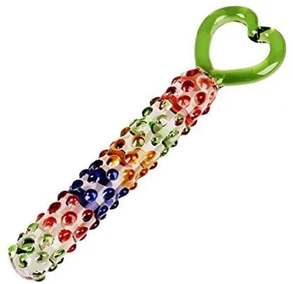 DV52B Glass Bead Penis Stimulator Erotic Massage Toy — Designed for Sensual Satisfaction