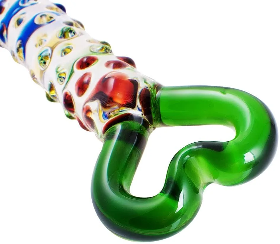 DV52B Glass Bead Penis Stimulator Erotic Massage Toy — Upgrade Your Pleasure Routine