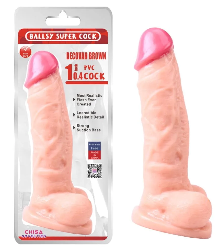 DV54B0 XXL Silicone Realistic Vibrator for Women — Crafted to perfection, this impressive adult toy delivers a