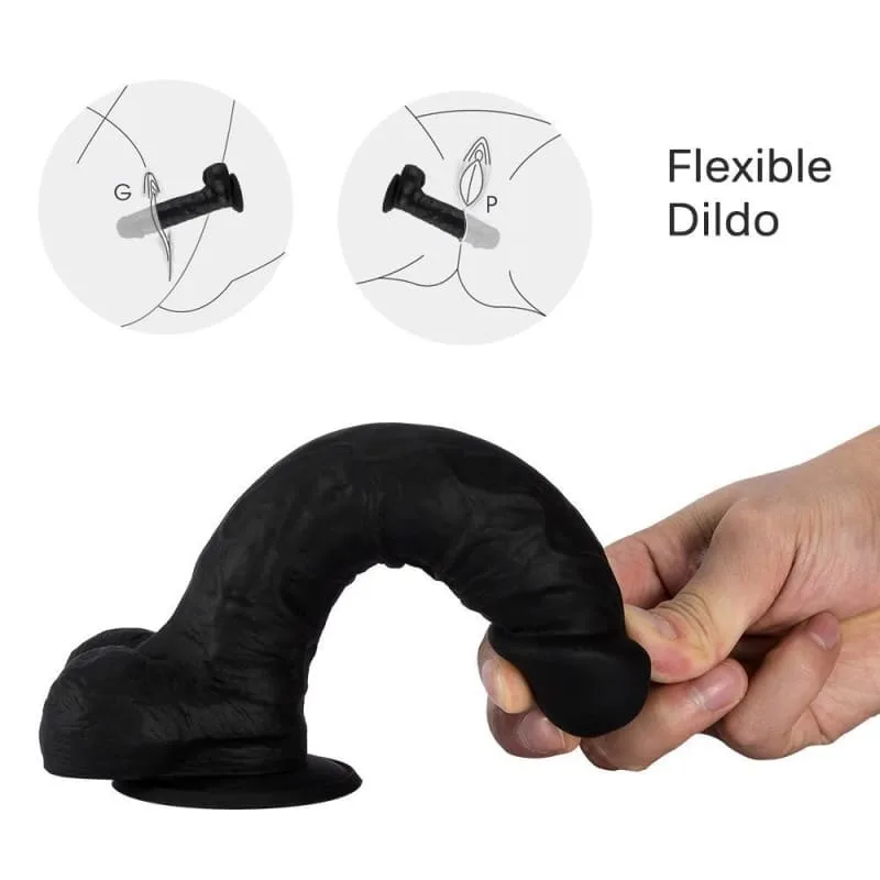DV54D African Style Realistic Dildo Female Masturbation — Easy to Use and Maintain