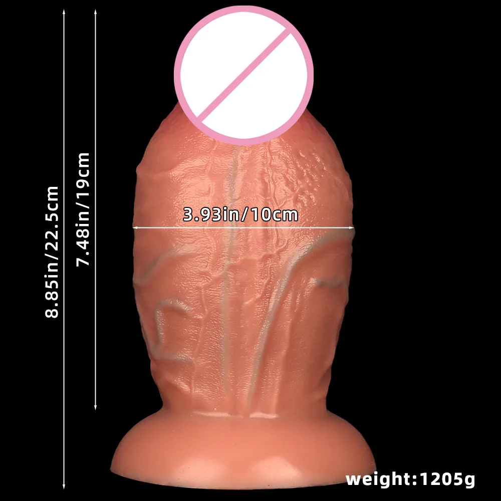 Ultra Soft Large Silicone Dildo for G-Spot Pleasure — Ultra Soft Large Silicone Dildo for G-Spot PleasureEvery