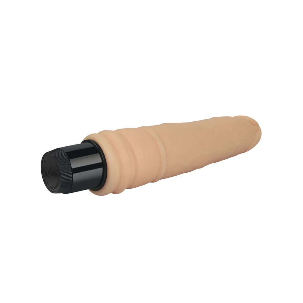 DV55 Soft Silicone Vibrating Dildo Female Pleasure Toy — hình 5