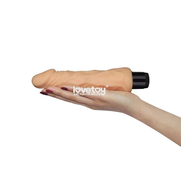 Realfeel Silicone Vibrating Penis 20cm Veiny Soft Realistic — Easy Maintenance and Enhanced Experience