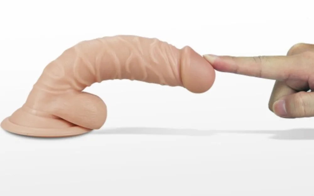 DV59B wall mount realistic dildo female pleasure — hình 3