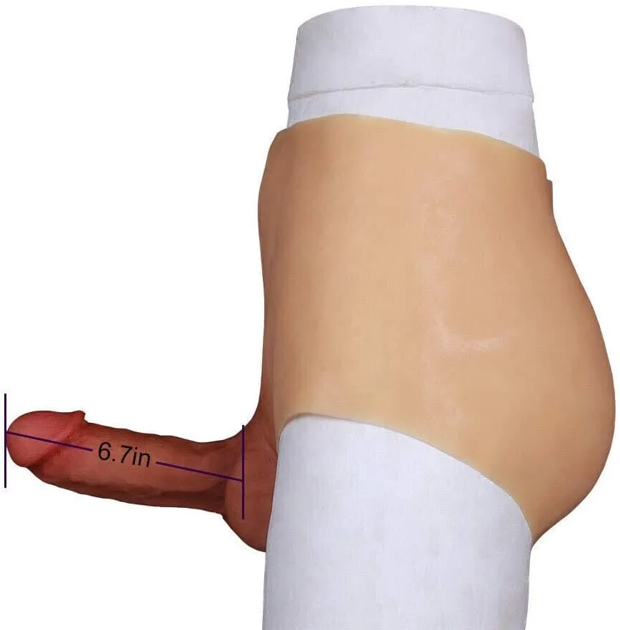 DV65X Premium Silicone Strap-On Realistic Les Sex Toy — Comfort and Authenticity Tailored for You