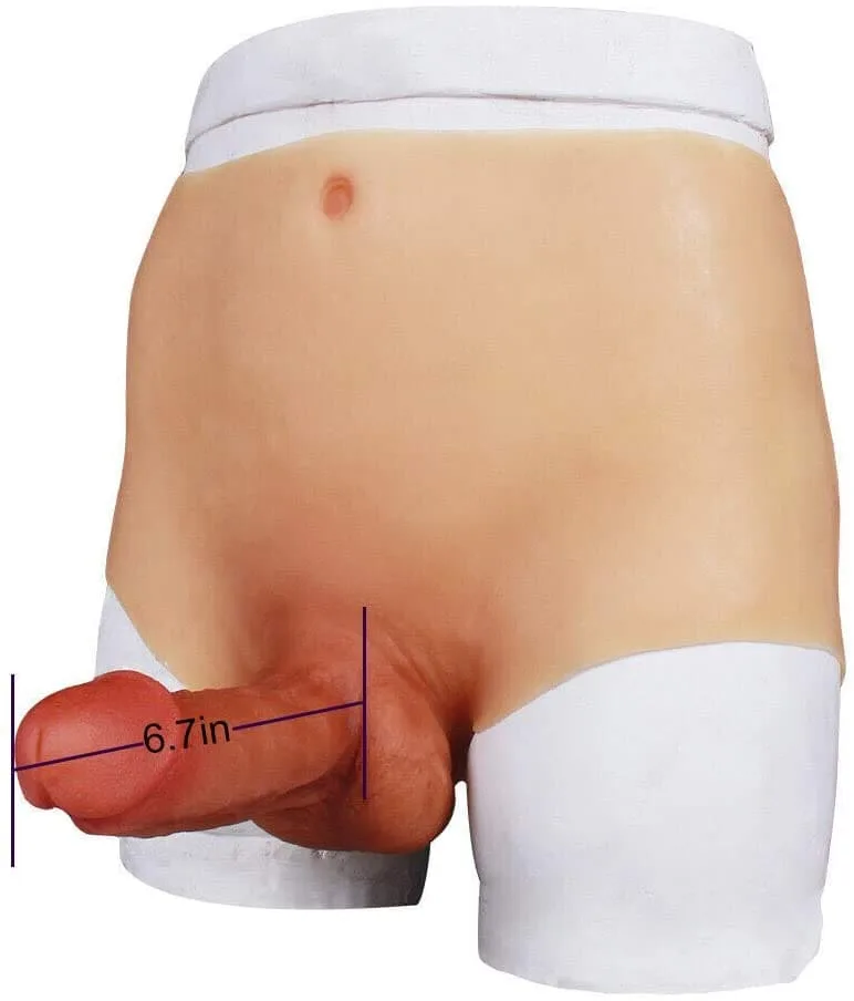 DV65X Premium Silicone Strap-On Realistic Les Sex Toy — Realistic Design and Superior Craftsmanship