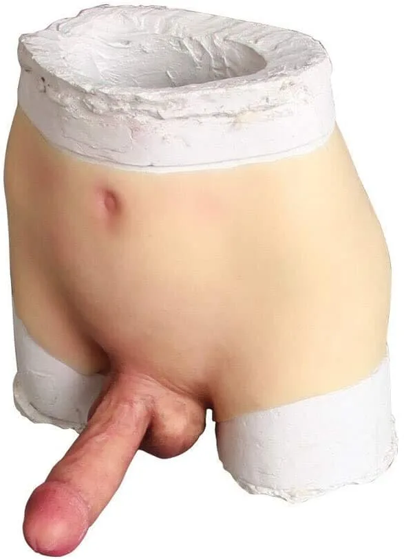 DV65X Premium Silicone Strap-On Realistic Les Sex Toy — hình 5