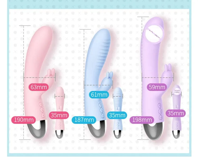 DV66 Triple Mode Powerful G-Spot Vibrator Female Toy — Compact and Powerful for Discreet Enjoyment