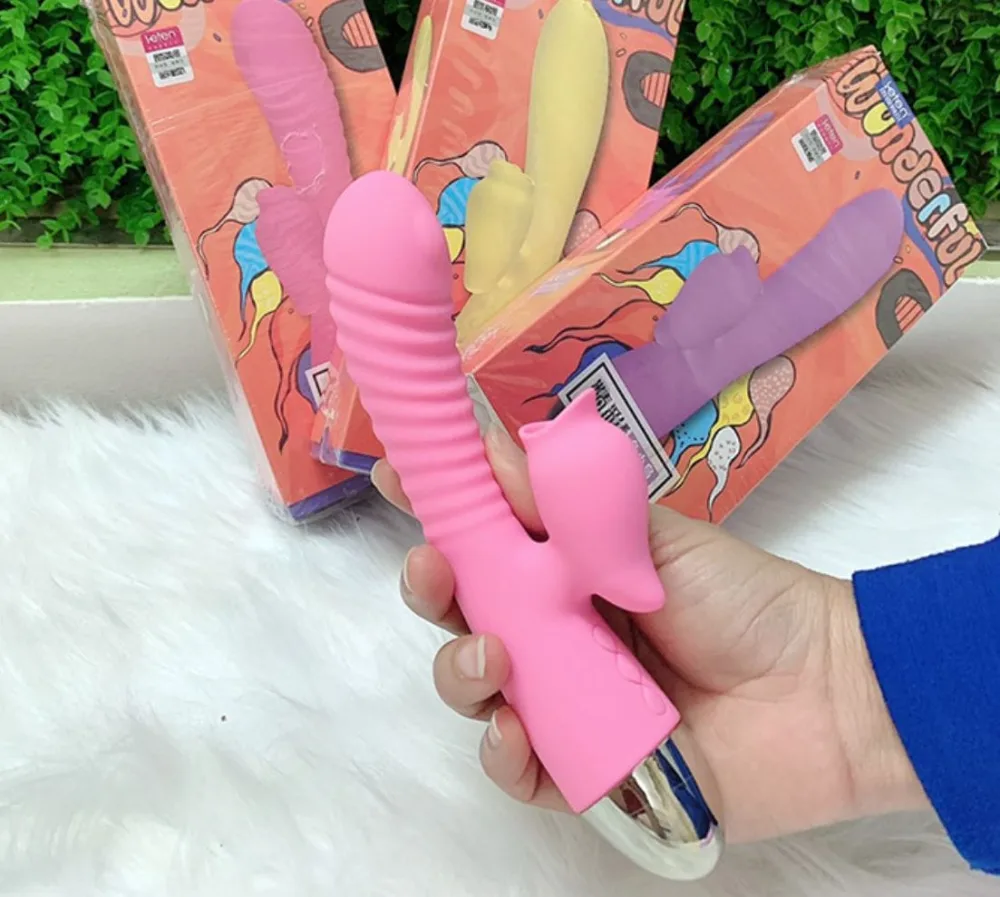 DV66C Heated Tongue Vibrator Clitoral G-Spot Stimulator — Innovative Design for Discreet and Intense Pleasure