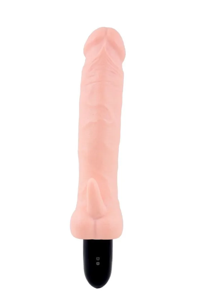 DV71 Warming Soft Super Vibrating Silicone Dildo — hình 2