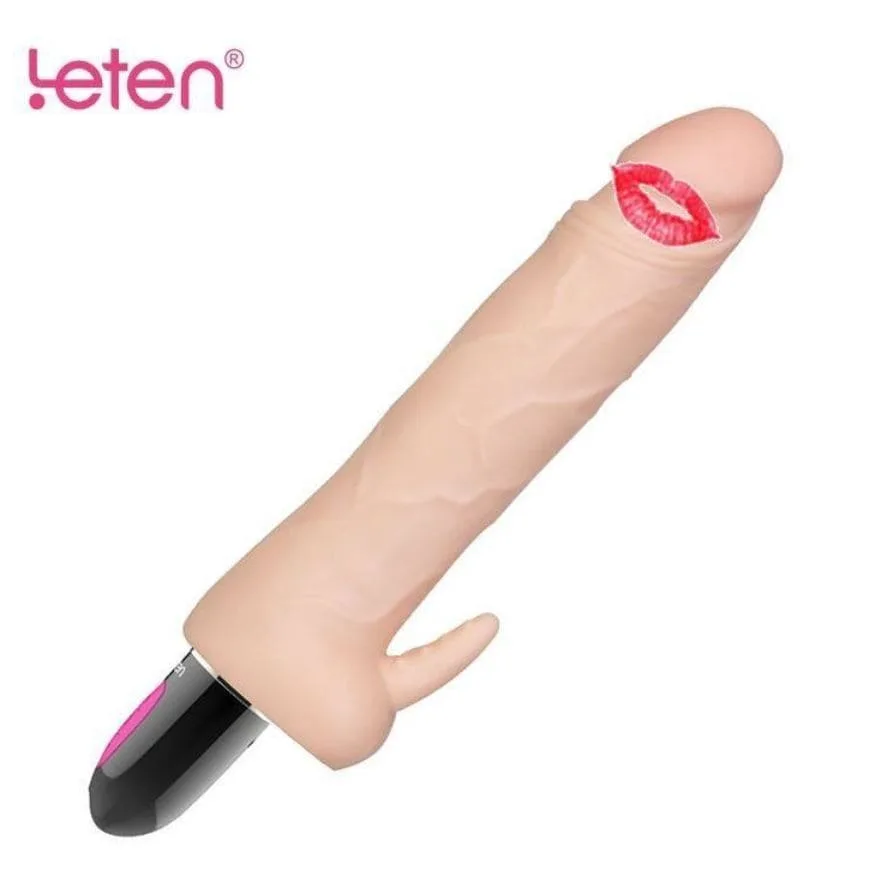 DV71 Warming Soft Super Vibrating Silicone Dildo — hình 5