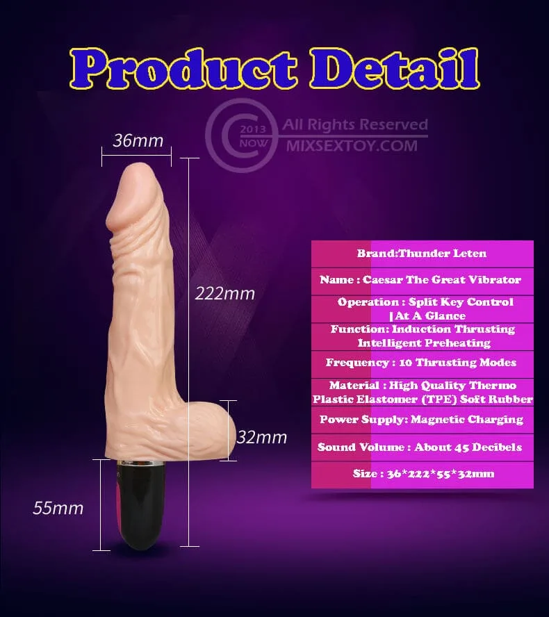 DV71A Heat Thrusting Silicone Vibrator Female Clitoral — Premium Features & Specifications