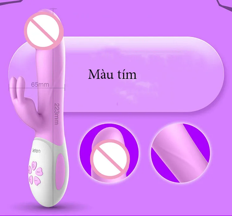 Leten Swing 360 Rotating Heated Silicone Vibrator for — hình 3