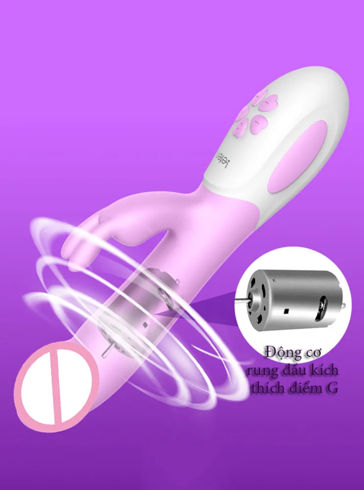 Leten Swing 360 Rotating Heated Silicone Vibrator for — hình 9
