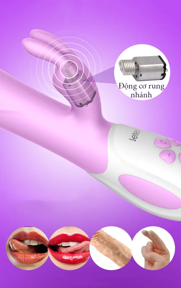 Leten Swing 360 Rotating Heated Silicone Vibrator for — hình 10