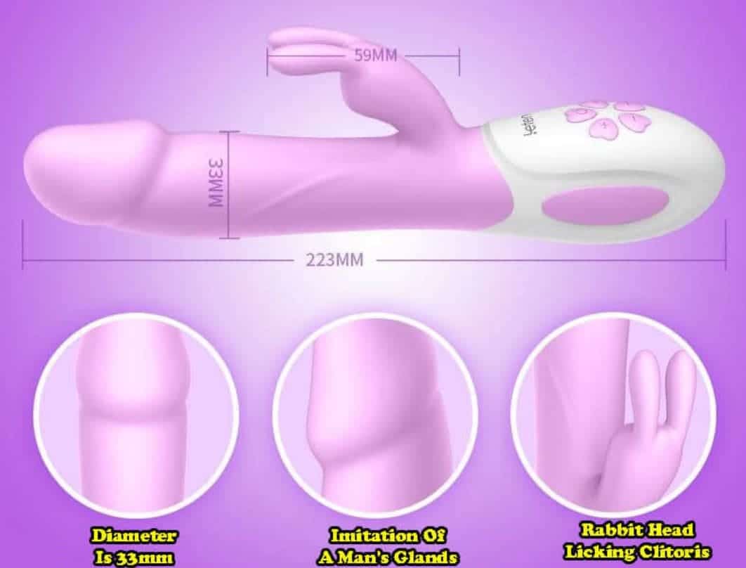DV72 High-Power Warming Vibrating Rotating Dildo for — Powerful Features for Personalized Pleasure
