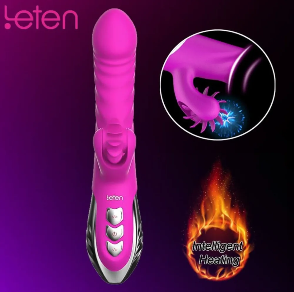 DV72D Automatic Licking Vibrator Female G-Spot Clitoral — hình 11