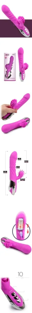 DV72D Automatic Licking Vibrator Female G-Spot Clitoral — hình 8