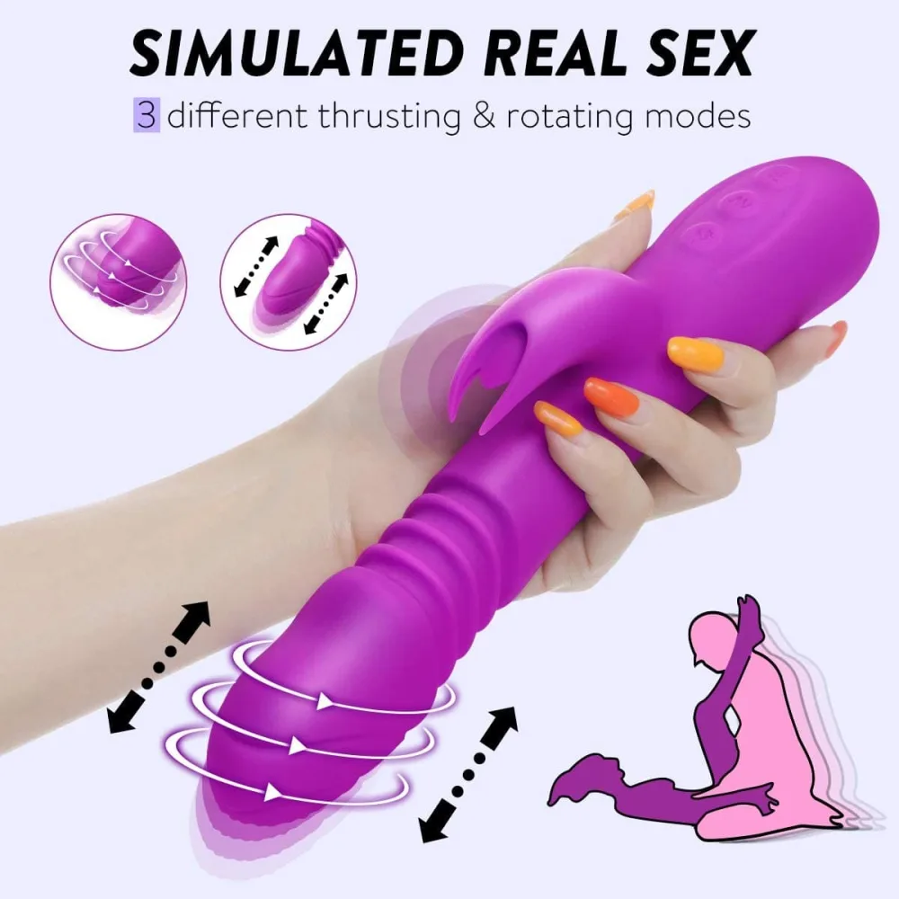 DV73 Premium Vibrating Thrusting Dildo Female Pleasure Toy — Why Choose the DV73 Thrusting Vibrator?