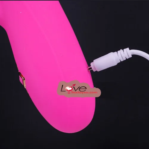 Multifunctional 21cm Silicone Vibrating Dildo with Rotation — hình 5