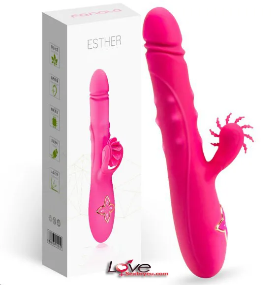 Multifunctional 21cm Silicone Vibrating Dildo with Rotation — hình 6