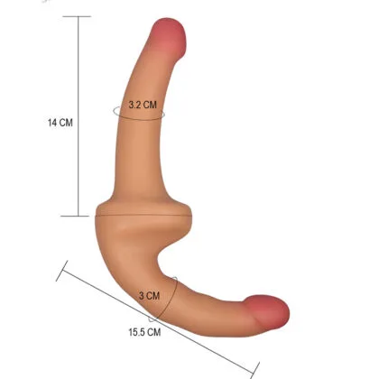 DVD 10 Double-Ended Silicone Dildo Female Lesbian — Superior Quality and Design