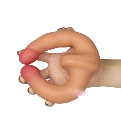 DVD 10 Double-Ended Silicone Dildo Female Lesbian — Perfect for Couples and Personal Use