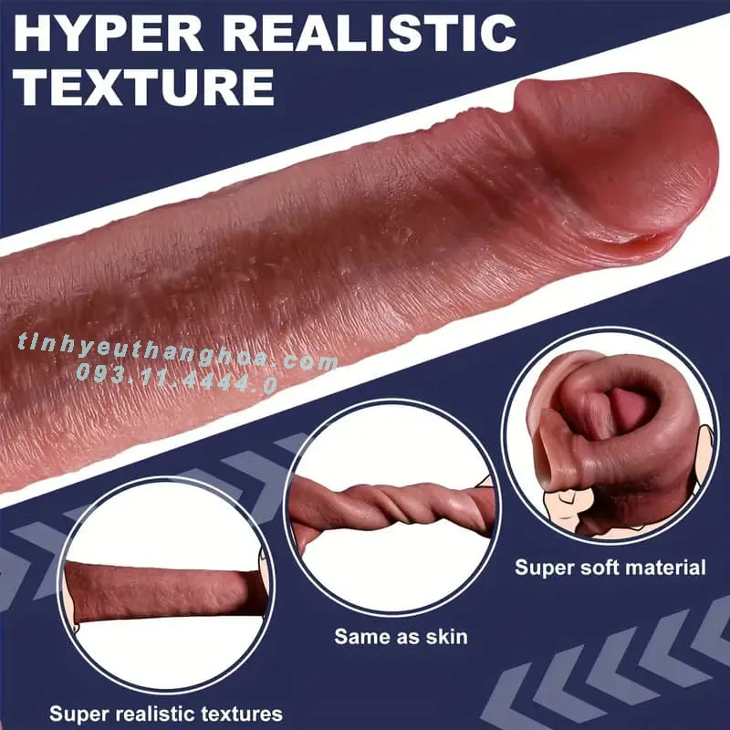 EUREKA Premium Penis Extender Sleeve 16cm Silicone Delay — hình 10