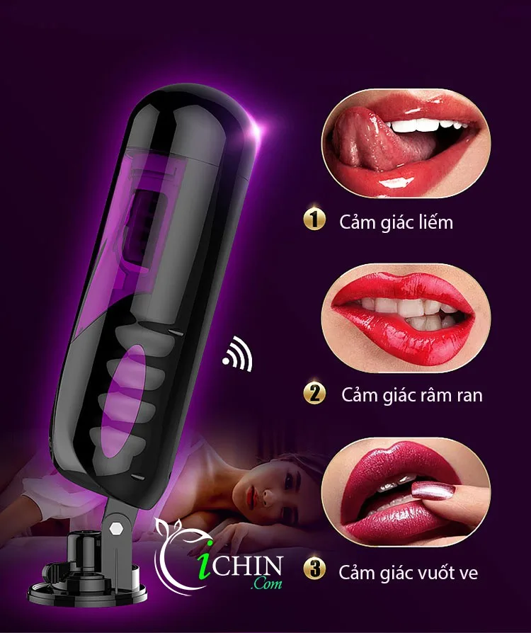 Easy Love L Automatic Rotating Sucking Male Masturbator — Powerful Rotating and Thrusting Functions