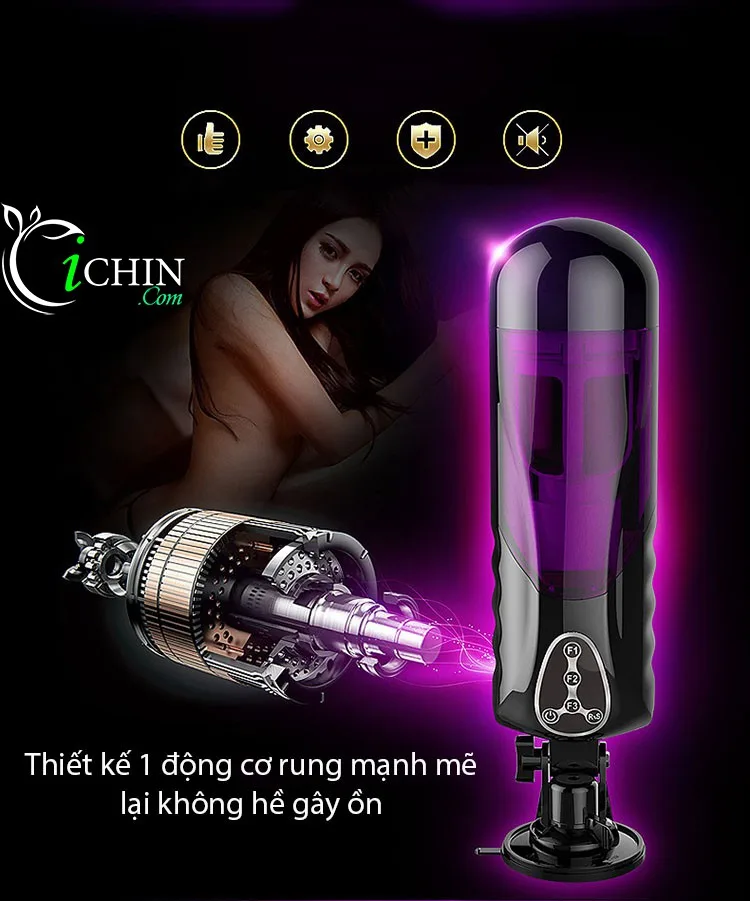 Easy Love L Automatic Rotating Sucking Male Masturbator — Treat yourself to intense sensations and superior quality