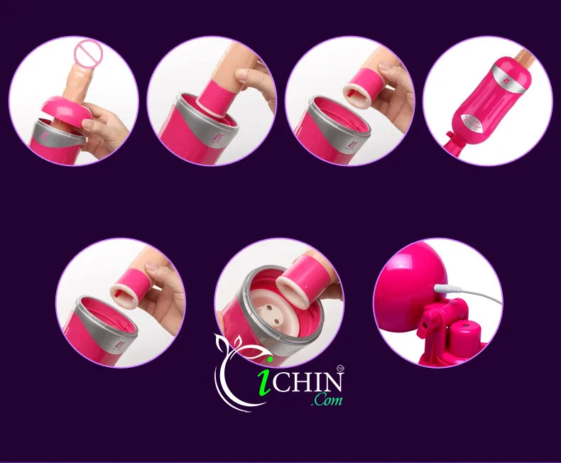 EasyLove HighTech Wall Mounted Thrusting Dildo with 10 Modes — Convenient Rechargeable Battery and Easy Maintenance
