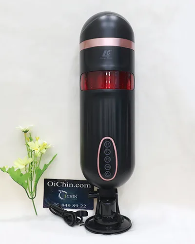Easy Love L 10 Mode Thrust Suck Penis Vibrator — Sophisticated & Discreet Design