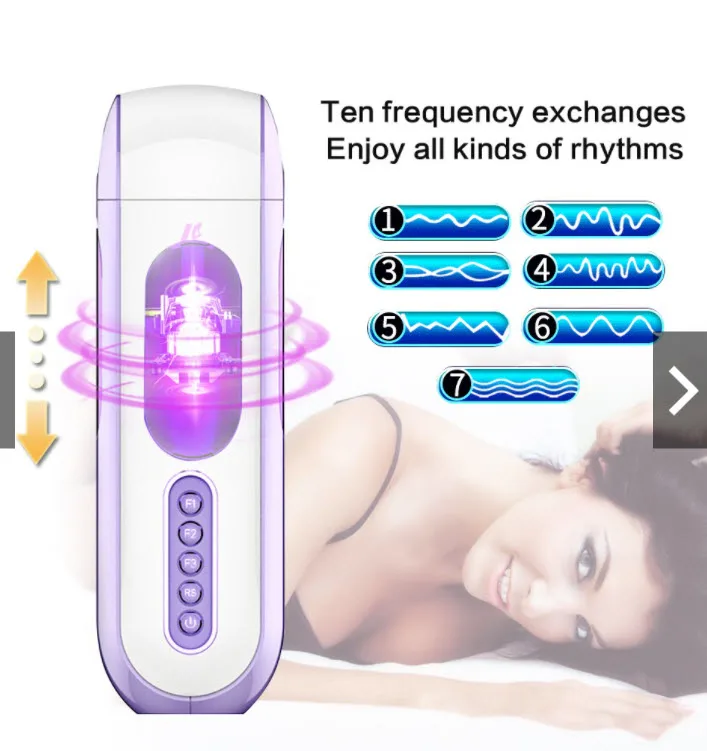 EasyLove Rotating Heated Remote Control Male Masturbator — Its sleek, modern design and powerful functions make it a