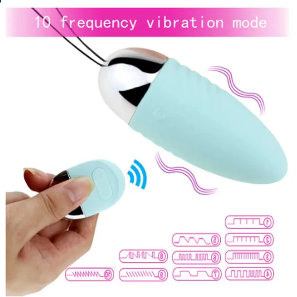 Wireless Love Egg Vibrator with Remote Control — hình 3