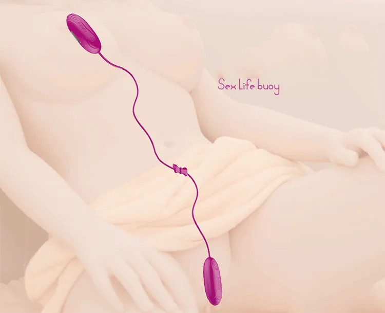 Double-Ended Remote Control Egg Vibrator Silicone — hình 8