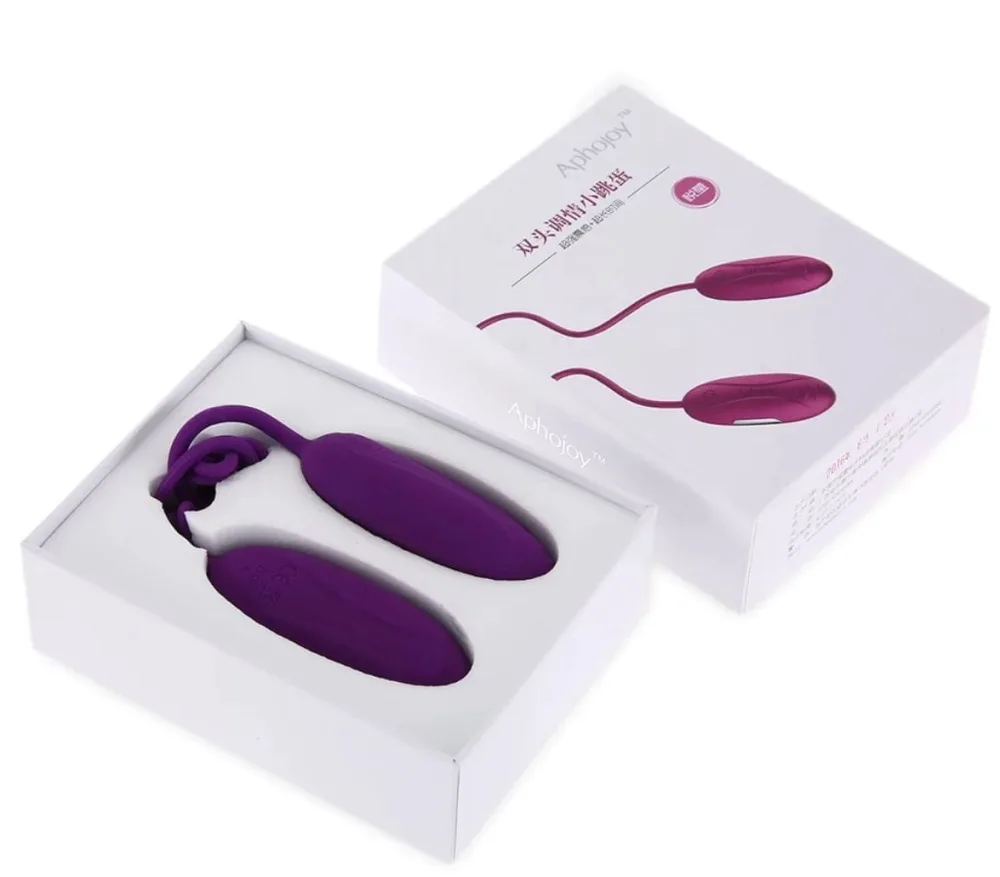 EG05A Dual-Ended Love Egg Vibrator Female G-Spot Stimulator — hình 8