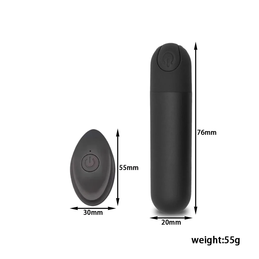 Mini Egg Vibrator 10 Modes Wireless Remote Rechargeable — Easy Operation and Maintenance