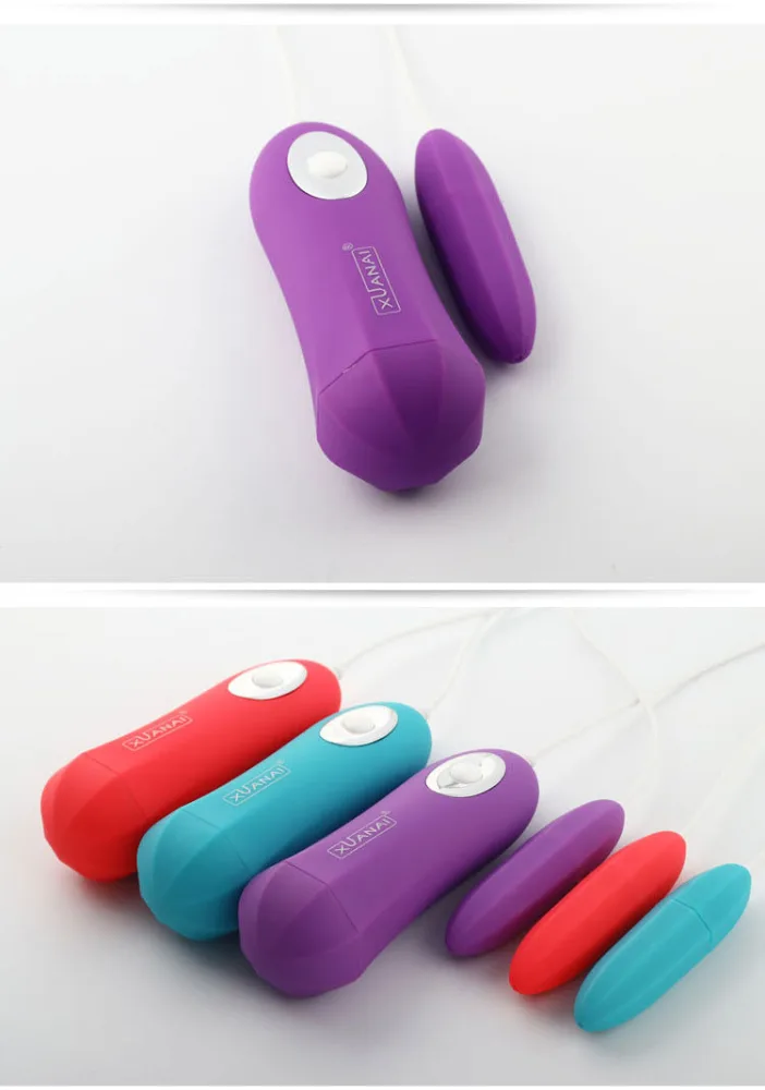 Xuanai Mini Vibrating Egg Silicone 10-Mode Body & Intimate — hình 7