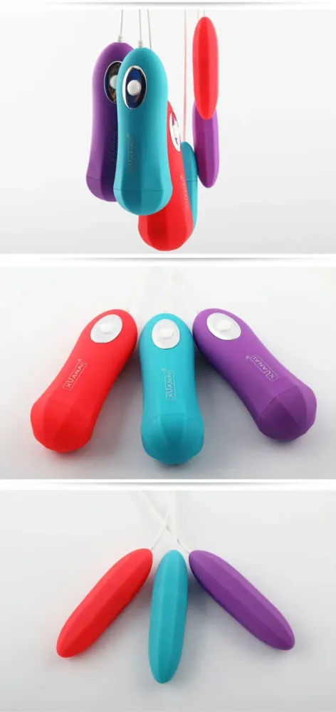 Xuanai Mini Vibrating Egg Silicone 10-Mode Body & Intimate — hình 8